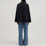 HARRIS WHARF LONDON Raglan jakke - Dark Blue