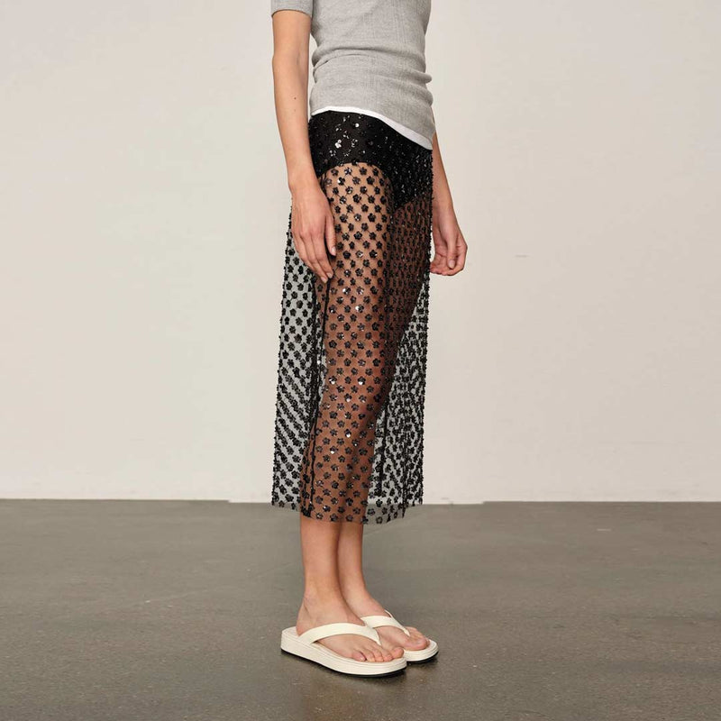 HERSKIND Angel nederdel - sort