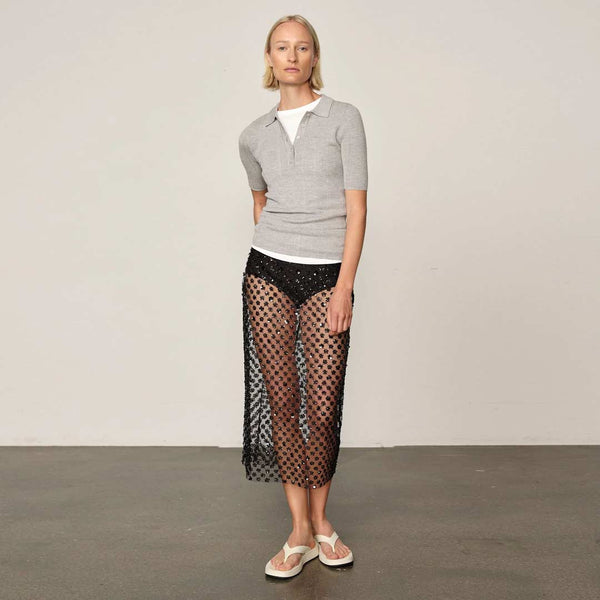 HERSKIND Angel nederdel - sort