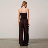 HERSKIND Bambi Knit Top - coffee