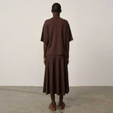 HERSKIND Brittany Knit Blouse - coffee