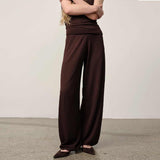 HERSKIND Clark Knit bukser - coffee