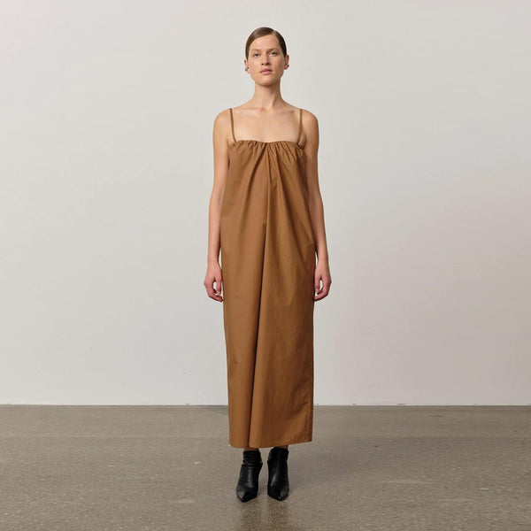 HERSKIND Colette kjole - khaki