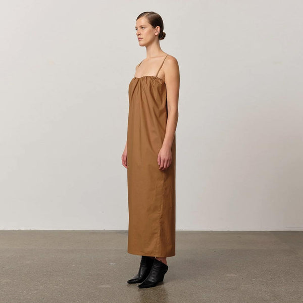 HERSKIND Colette kjole - khaki