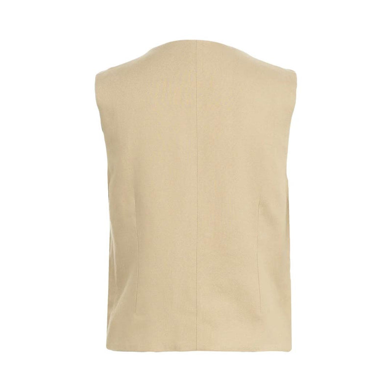 beige vest fra Herskind