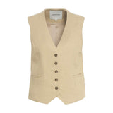 beige vest fra Herskind