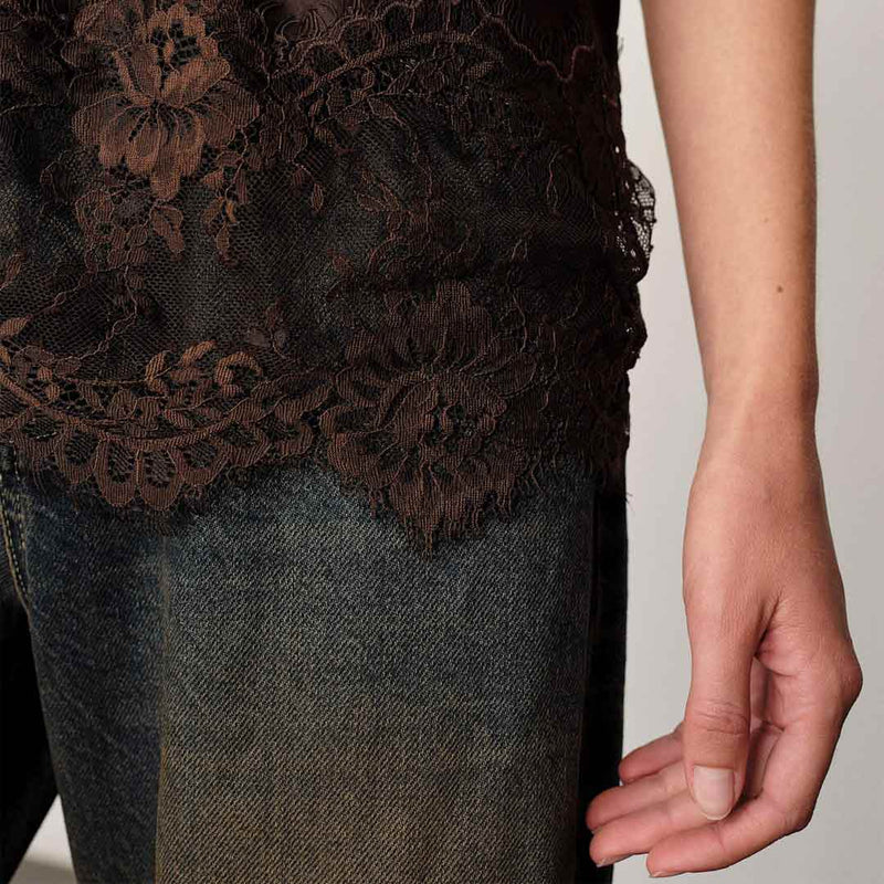 HERSKIND Linnea Top - Java Brown