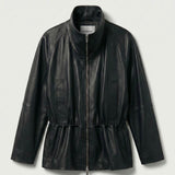 HERSKIND Oscar Leather jakke - sort