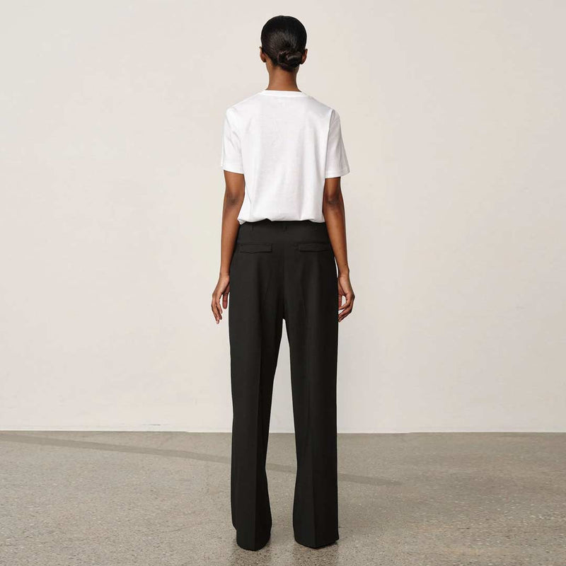 HERSKIND Rupert Low Waist bukser - dark grey