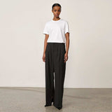 HERSKIND Rupert Low Waist bukser - dark grey