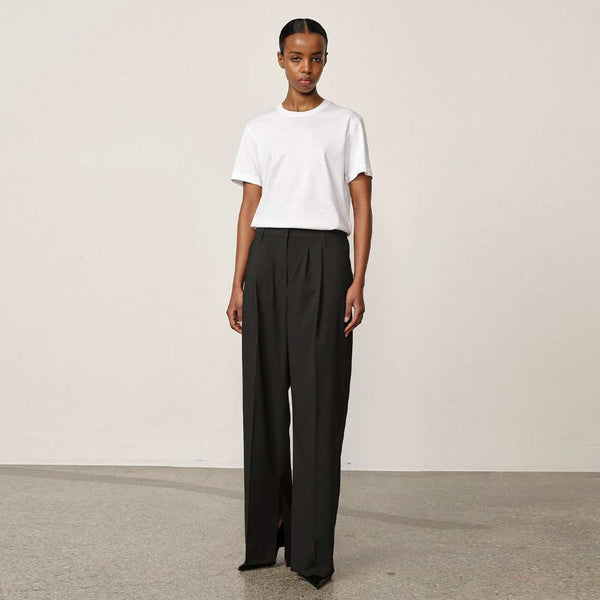 HERSKIND Rupert Low Waist bukser - dark grey