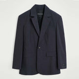 HERSKIND Yago Blazer - navy grå