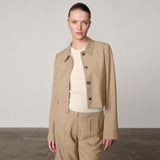 HERSKIND Baron Fitted jakke - sand