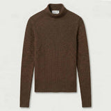 HERSKIND Bib Knit Blouse - Earth