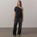 HERSKIND Brenda Top - sort