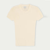 HERSKIND Lewis Knit t-shirt - off white