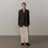 HERSKIND Lillith Regular Blazer - Brown Melange