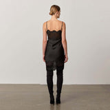 HERSKIND Linus kjole - sort