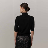 HERSKIND Perry Knit Blouse - sort