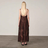 HERSKIND Soray kjole - java brun