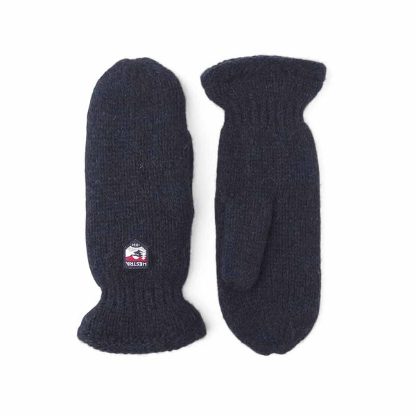 HESTRA Basic Wool Mitt 63661 - Navy
