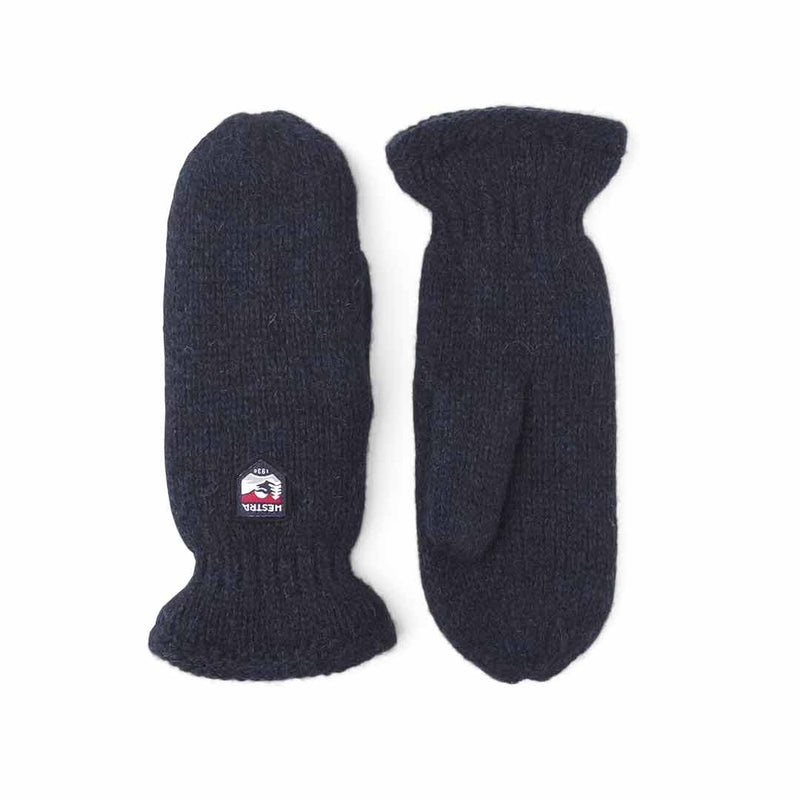 HESTRA Basic Wool Mitt 63661 - Navy