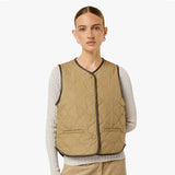HUNTER Bonny Quilted vest - Kelp