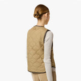 HUNTER Bonny Quilted vest - Kelp
