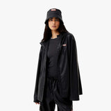 HUNTER Izzy hooded regnjakke - sort