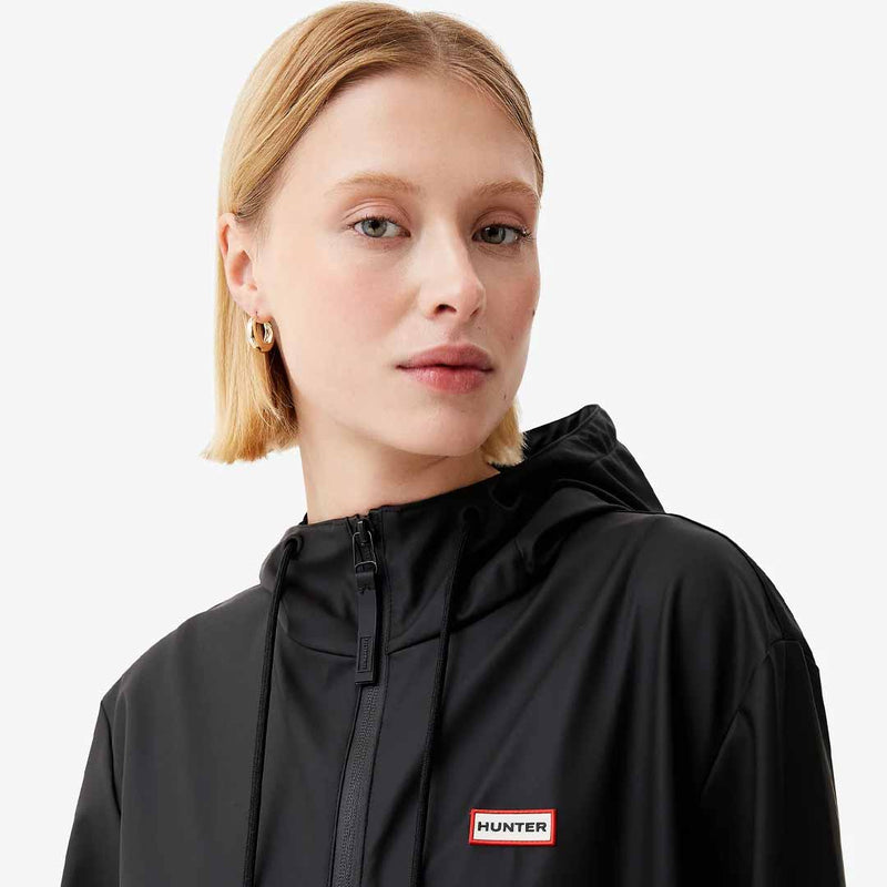 HUNTER Andrea regnfrakke - sort