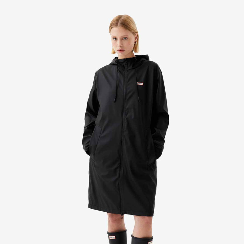 HUNTER Andrea regnfrakke - sort