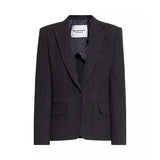 ISABEL MARANT Louison blazer jakke - midnight blå