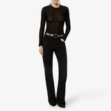 ISABEL MARANT Brany blonde bluse - Sort