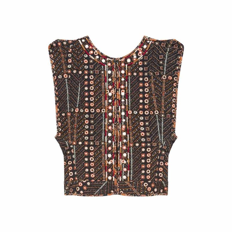 ISABEL MARANT Cerza vest - sort