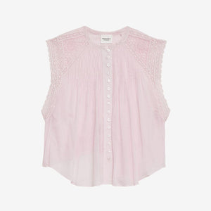 ISABEL MARANT Gresia top - light pink