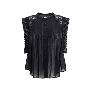 ISABEL MARANT Gresia top - sort