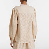 ISABEL MARANT Kaina skjorte - Beige