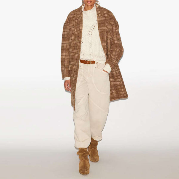 ISABEL MARANT Limiza frakke - caramel