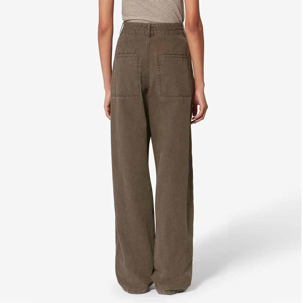 ISABEL MARANT Nadine bukser - Dark Bronze