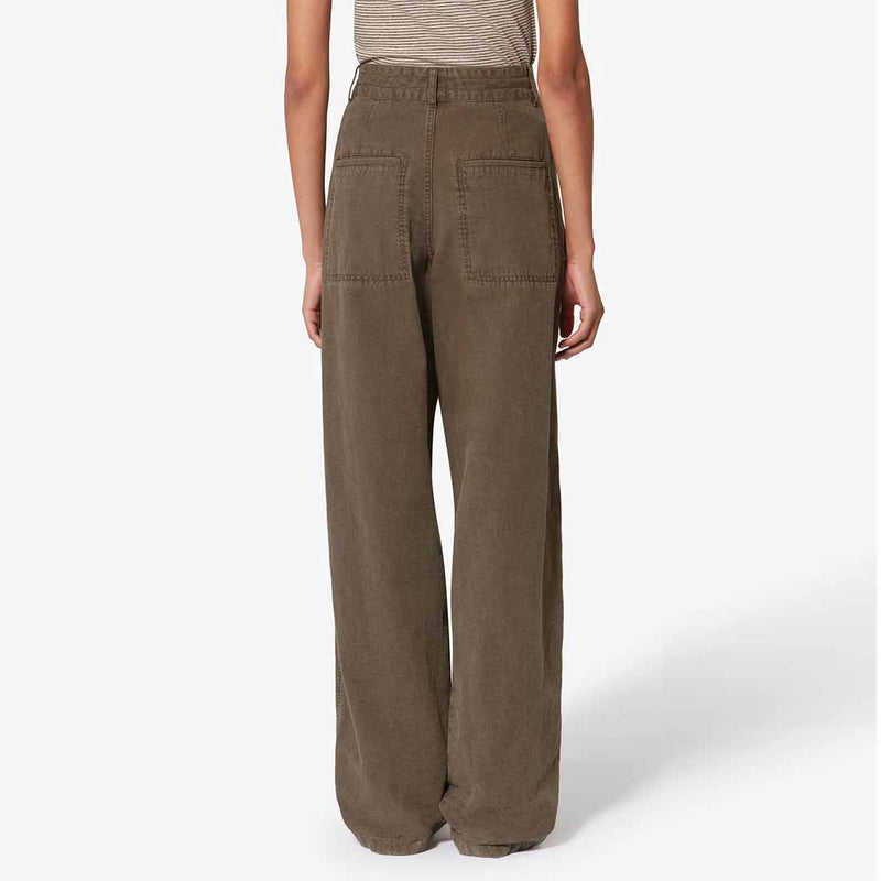 ISABEL MARANT Nadine bukser - Dark Bronze