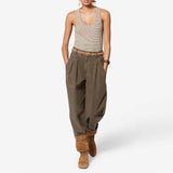 ISABEL MARANT Nadine bukser - Dark Bronze