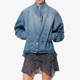 ISABEL MARANT Dolie jakke - light blue