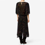 ISABEL MARANT Firda kjole - Sort/Ecru