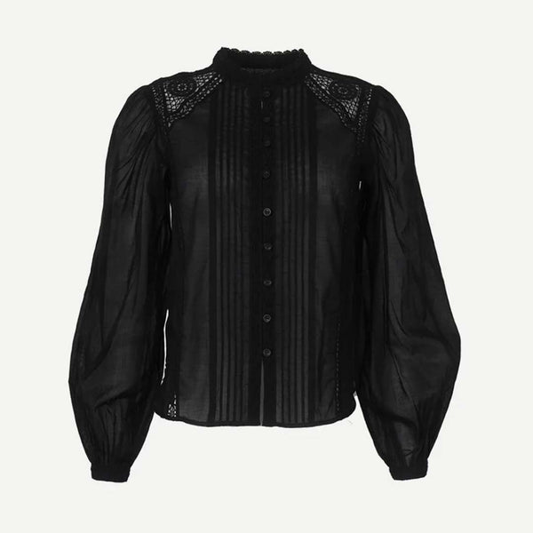 ISABEL MARANT Greicy skjorte - sort