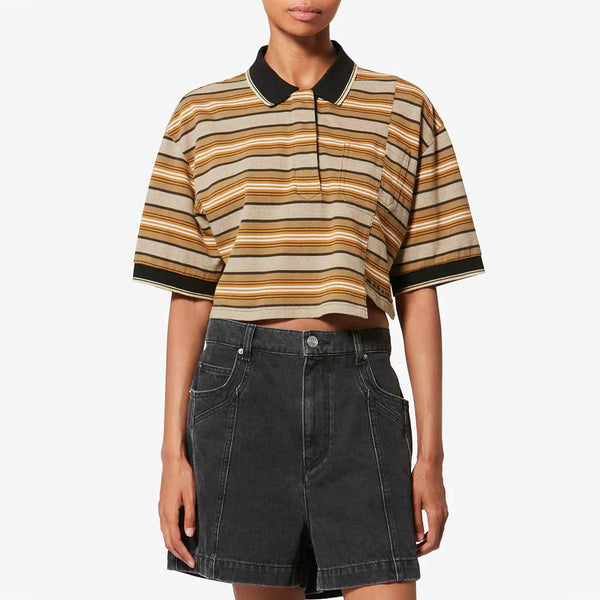 ISABEL MARANT Isalyne top - beige / khaki