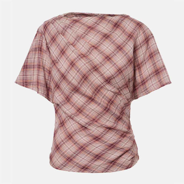 ISABEL MARANT Neyela top - rosewood tern