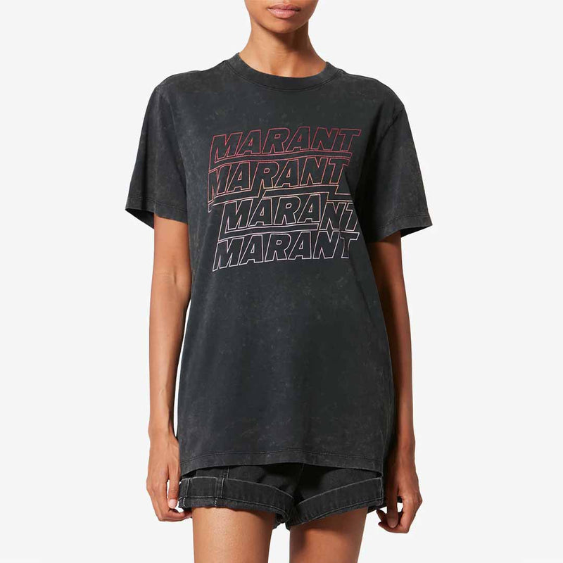 ISABEL MARANT Zoeline t-shirt - off black
