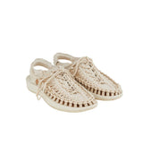 KEEN x SKALL Uneek canvas sandaler - natural / birch