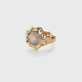 LEA HOYER Luna ring - guld