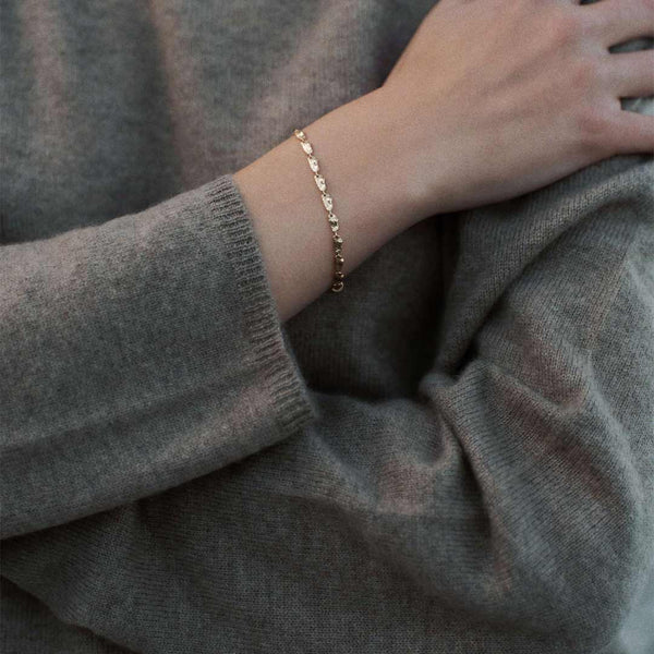 LEA HOYER Margrethe armbånd - guld